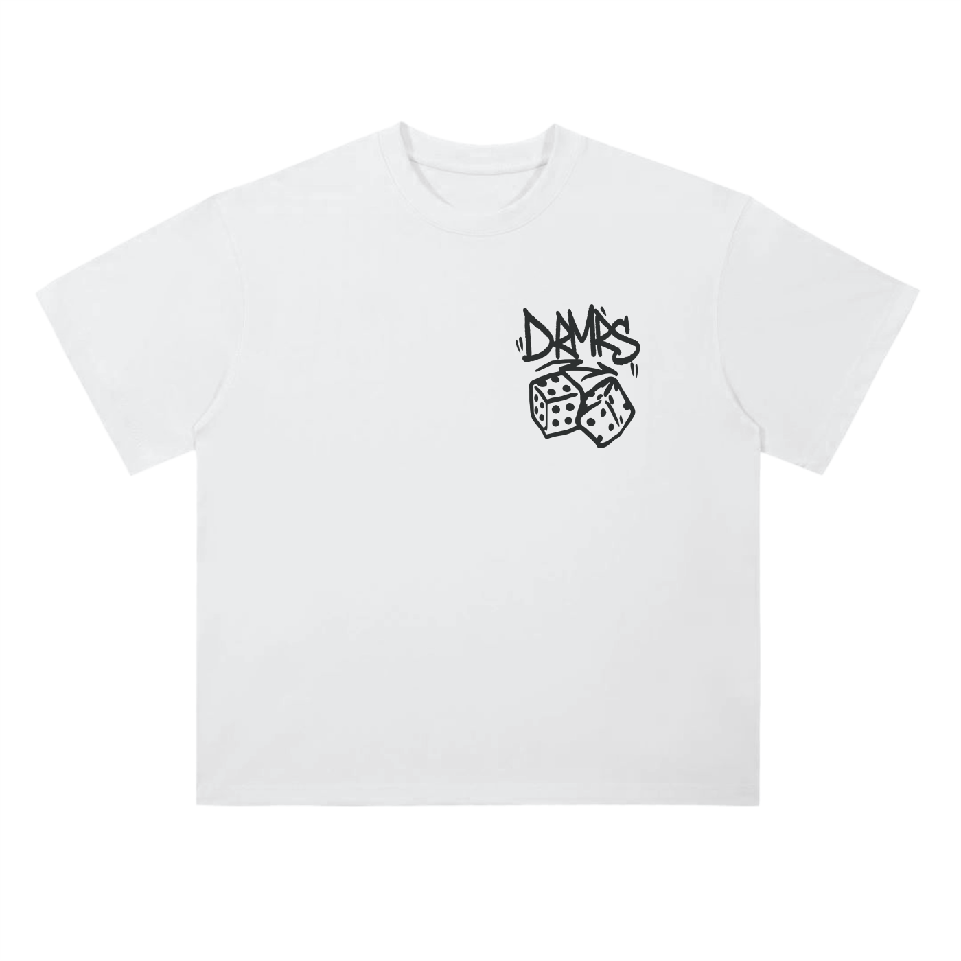 ROLL THE DICE TEE | BLACK PRINT