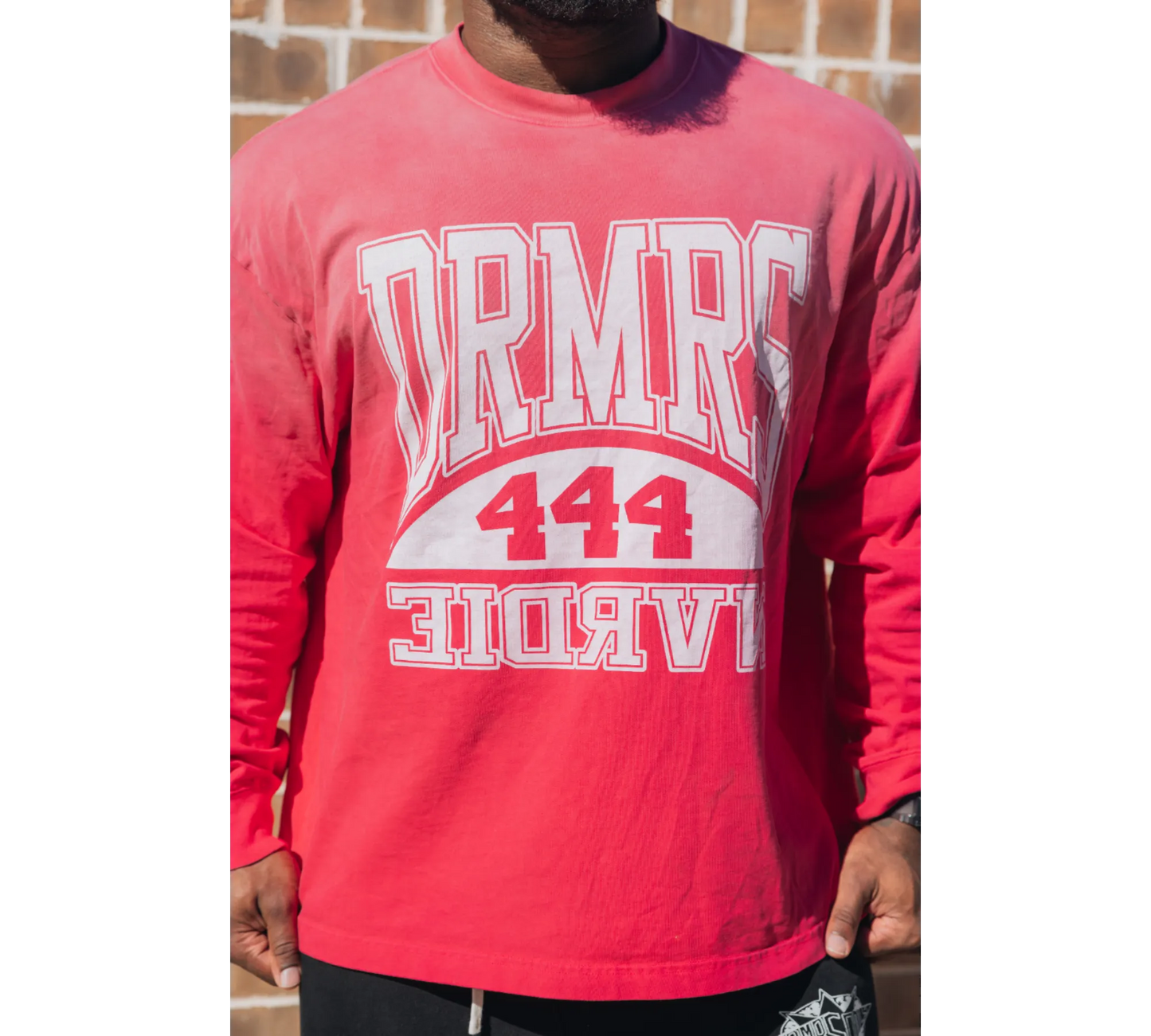 RELAXED FIT ESSENTIALS LONG SLEEVE PINK