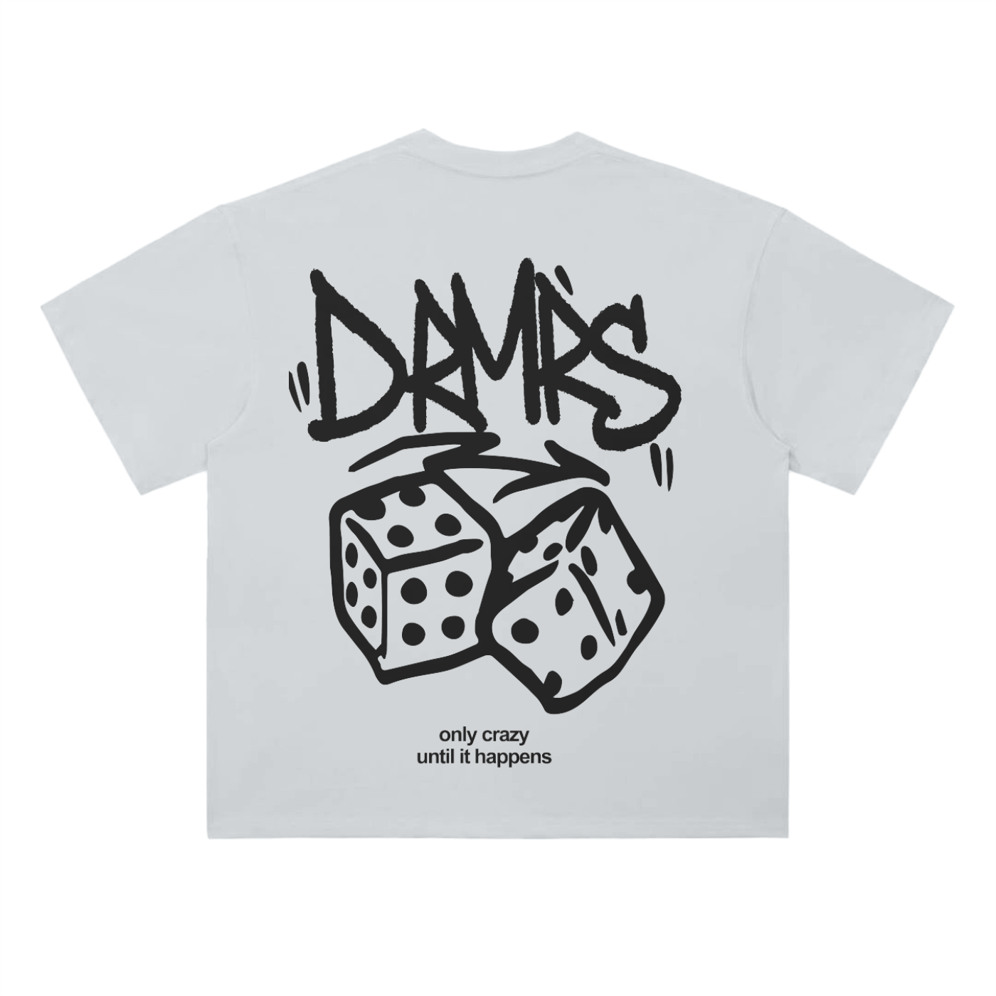 ROLL THE DICE TEE | BLACK PRINT