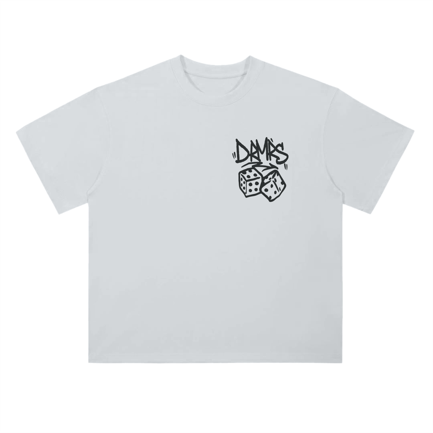 ROLL THE DICE TEE | BLACK PRINT