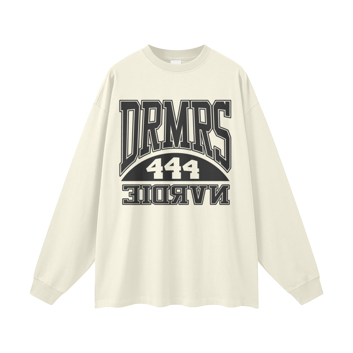 ESSENTIALS LONG SLEEVE - BLACK PRINT